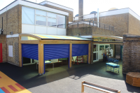 Installers of Roller-Shutter Canopies for Schools