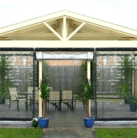 Lanai Shades For Outside Restaurant Spaces