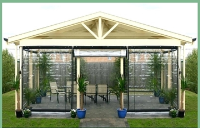 Providers Of High Quality Patio Blinds  For Hospitality Sector