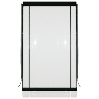 Clear PVC Patio Blind - 210cm For Commercial Spaces