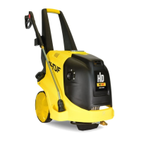 HD140HOT 240v Hot Water Professional Mobile Pressure Washer - 2000psi, 140Bar, 8L/min