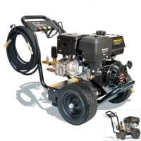 Heavy Duty TORRENT3 Industrial 15HP Petrol Cold Water Pressure Washer