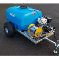 V-TUF GB130ATV-700 13HP Gearbox Driven Trailer Mounted Honda Petrol 700 ltr Bowser Pressure Washer Suppliers