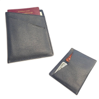 Luxury Leather Gifts Combustion Passport Wallet 