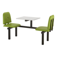 CU95 - 2-Seater Felix Canteen Unit - Green, White