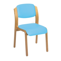 Aurora Visitor Chair - Sky Blue