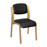 Aurora Visitor Chair - Black