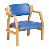 Aurora Bariatric Arm Chair - Mid Blue