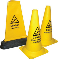 Your message hazard cone triangular 500mm
