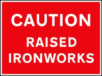 Caution raised ironworks