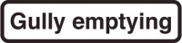 Gully emptying fold up supplementary text