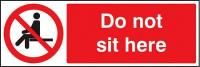 Do not sit here