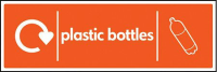 WRAP Recycling Sign - Plastic Bottles