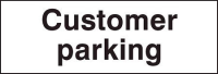 Customer parking