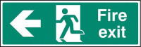 Fire exit - left