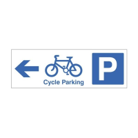 Cycle Parking - Arrow Left - Large