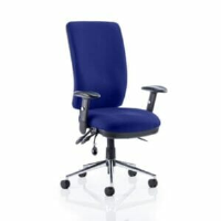 Chiro High Back Chair Stevia Blue