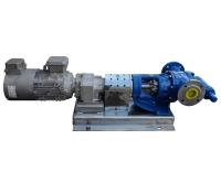 North Ridge FIG180L Internal Gear Pump with Gear Length Extended and Flange In-Line Connections