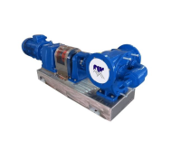 North Ridge FIG180D Internal Gear Pump with Enlarged Gear Diameter and In-Line Flange Connections