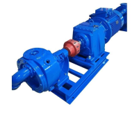 North Ridge FIG90D Internal Gear Pump with Enlarged Gear Diameter and 90&#176; Flange Connections
