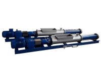 Nova Rotors DHS-JHS Progressive Cavity Pump with hopper