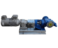 North Ridge FIG180L Internal Gear Pump with Gear Length Extended and Flange In-Line Connections - Tanker Unloading Apllication