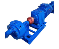 North Ridge FIG90D Internal Gear Pump with Enlarged Gear Diameter and 90&#176; Flange Connections - Tanker Unloading Apllication