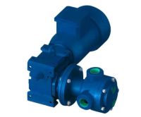TIG90CH Close Coupled Hygienic High Viscosity Gear Pump with 90&#176; Threaded Connections - Tanker Unloading Apllication