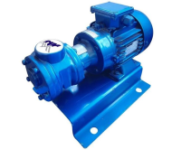 North Ridge TIG90C Close Coupled Internal Gear Pump with 90&#176; Threaded Connections - Tanker Unloading Apllication