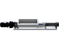 Nova Rotors DHS-T - JHS-T Progressive Cavity Pump with hopper and liquid injection port - Solid Handling Apllication