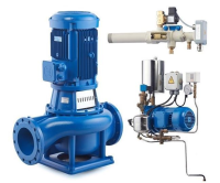XRVI Vertical Inline Self Priming Centrifugal Pump For Wastewater Treatment Industry