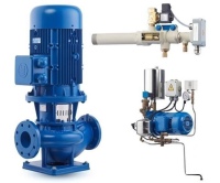 VXRN Vertical Inline Self Priming Centrifugal Pump For Wastewater Treatment Industry