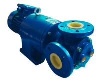 North Ridge FIG90CH Internal Gear Close Coupled Food Pump - 90&#176; Flange Connections For Wastewater Treatment Industry