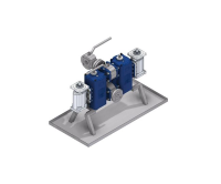 North Ridge PDP Series Double Screw pump station For Wastewater Treatment Industry