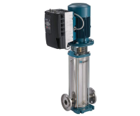 Calpeda MXV EL Series Vertical Multistage Pump with Variable Speed Drive For Wastewater Treatment Industry