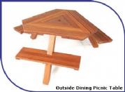 Outside Dining Picnic Table