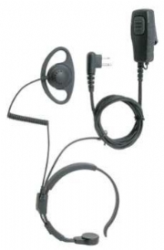 Motorola 2 pin Throat Microphone Earpiece