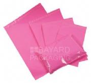 Pink Polythene Mailing Bags