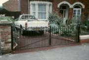 Wrought Iron Style Residential Gates to Specification