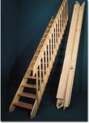 Pine staircases