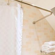 Oversized Plain Shower Curtain