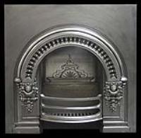 Antique cast iron Victorian arched Grate 
