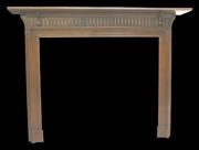 Edwardian Walnut Fireplace 