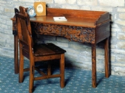 Secretaire Wooden Writing Desk