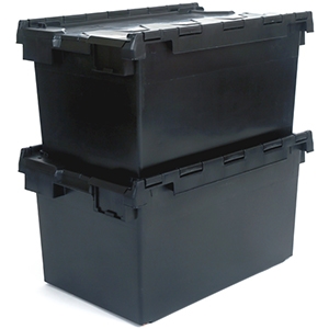 Stacking Plastic Tote Boxes and Cases