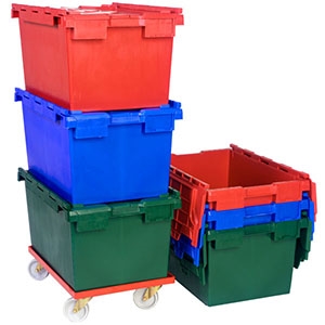 Stacking Nesting Storage Crates