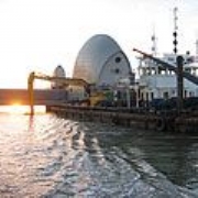 Basin Dredging Excavator Hire