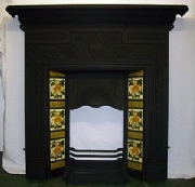 Antique Cast Iron Fireplace Restoration
