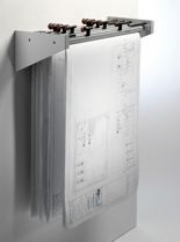 STANDARD WALL RACK for paper storage