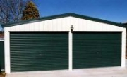 Metal Double Garage Steel Building in South Lincs